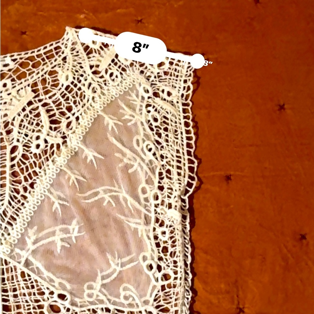 Ellison Crochet & Embroidered Top &/Or Cover Up, Womens *One Size* - Picture 6 of 11